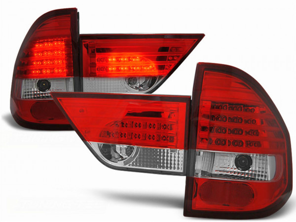 LED Rückleuchten Set rot weiß für BMW X3 E83 01.2004-2006