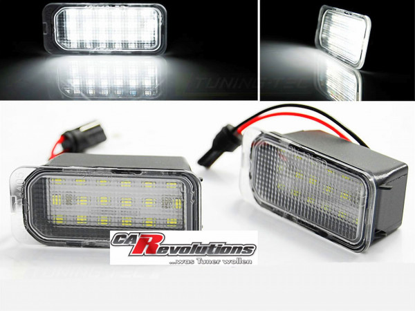 Für Ford Fiesta MK3 2011 bis 2014- LED Kennzeichenbeleuchtung - E-Prüfzeichen