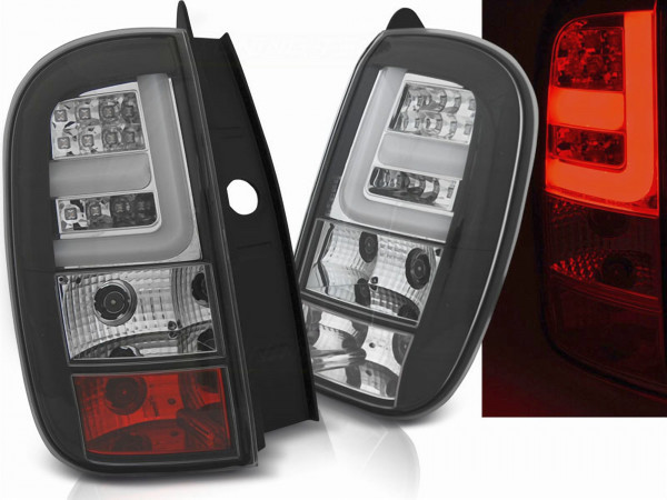LED Lightbar Rückleuchten für Dacia Duster 04.2010 - 2014 schwarz