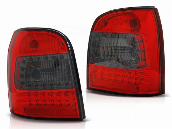 LED Rückleuchten Set rot matt für Audi A4 1994-2001 Avant