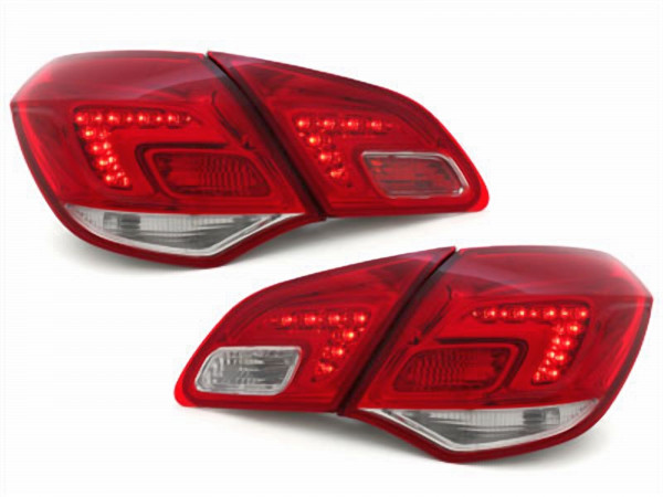 Für Opel Astra J LED Rückleuchten in rot 2010-2015