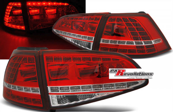 LED Rückleuchten Set in rot für VW Golf 7 VII 2013-2017