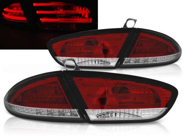 LED Rückleuchten in rot weiß für Seat Leon 03.2009-2013