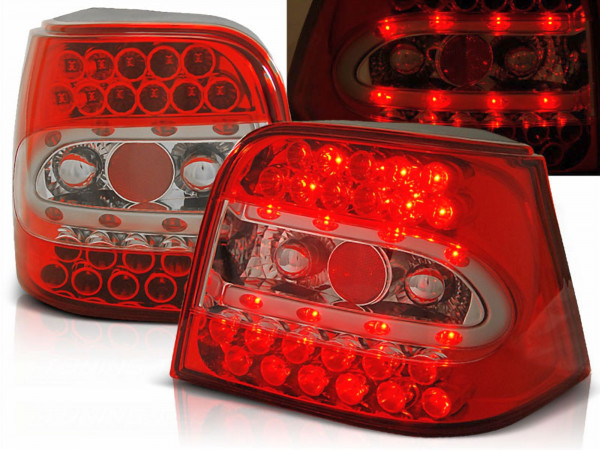 LED Rückleuchten in rot für VW Golf IV 09.1997-2004