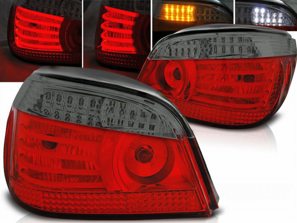LED Rückleuchten Set rot matt für BMW E60 07.2003-2007