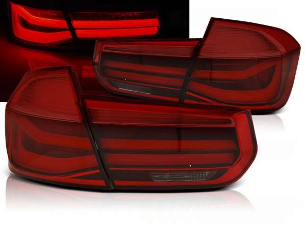 LED Light Bar Blinker Rückleuchten für BMW F30 2011-05.2015 Limo rot