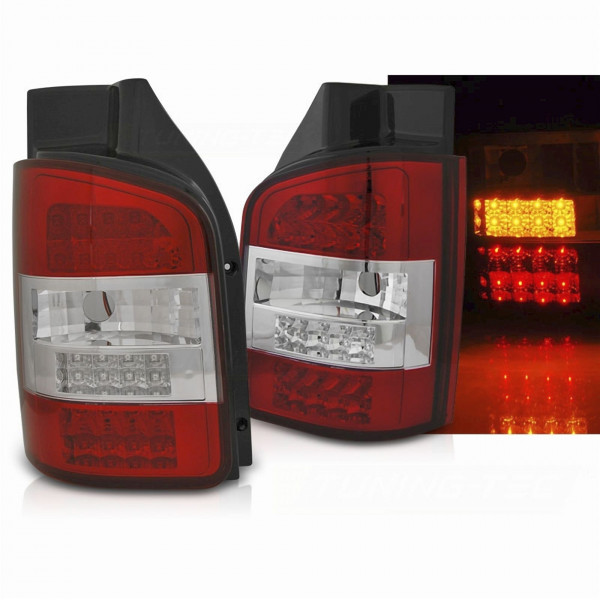 LED Rückleuchten Set in rot für VW T5 04.2003-2009
