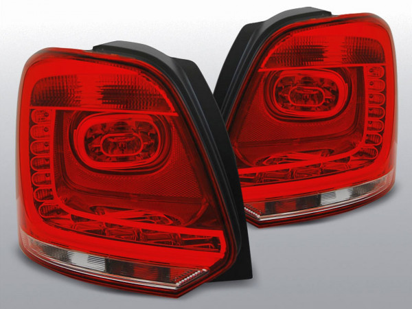 LED Rückleuchten in rot weiß für VW Polo 2009-2013