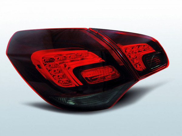 LED Rückleuchten in rot matt für Opel Astra J 2010-2015