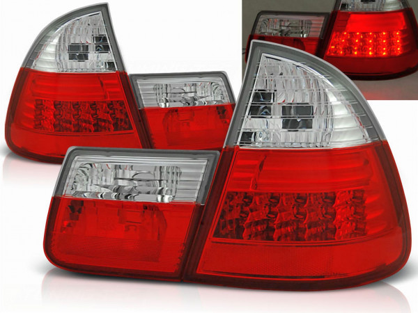 LED Rückleuchten Set rot weiß für BMW E46 1999-2005