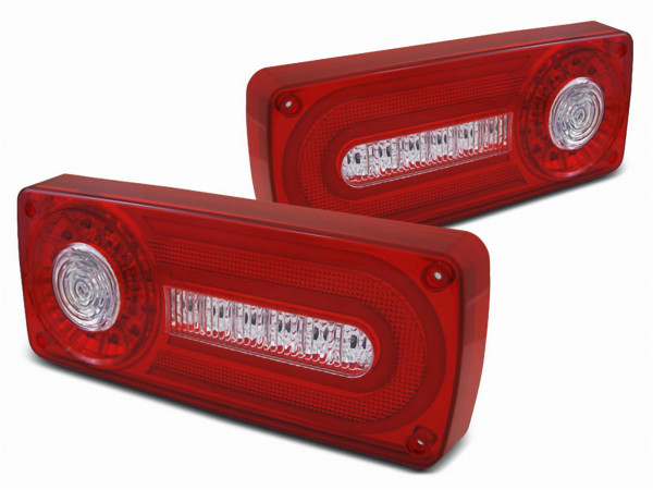 LED Rückleuchten in rot weiß für Mercedes W463 G-Klasse 90-12