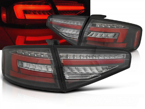 Led dynamische Rückleuchten Set schwarz Für Audi A4 B8 8K Limo 2012-2015